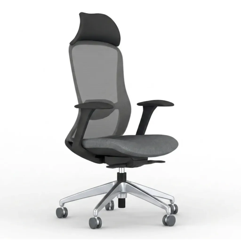 Vitra high back chair (Black)