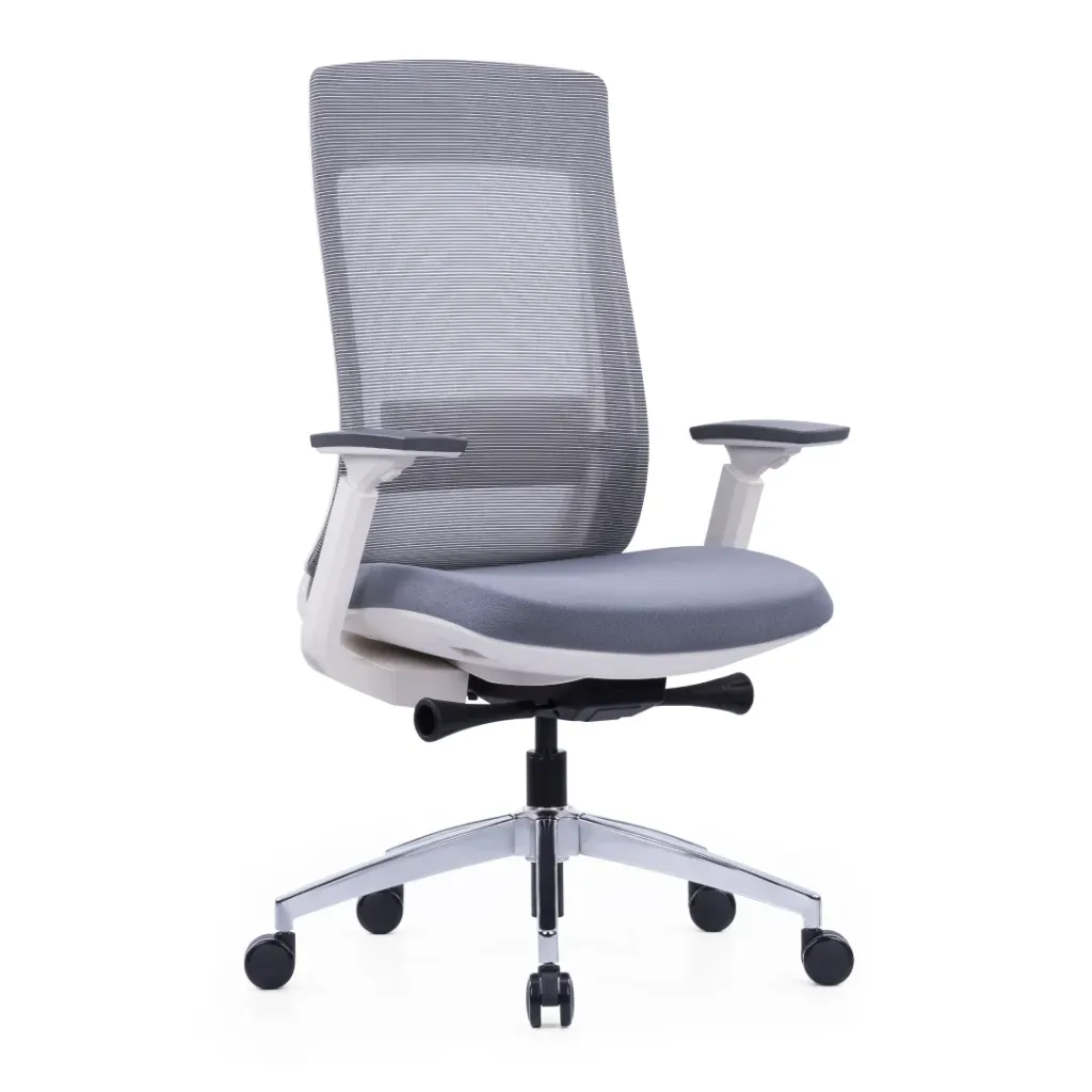 [EVL-004B] Eva mid back chair (White)