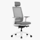 Summit high back chair (White)