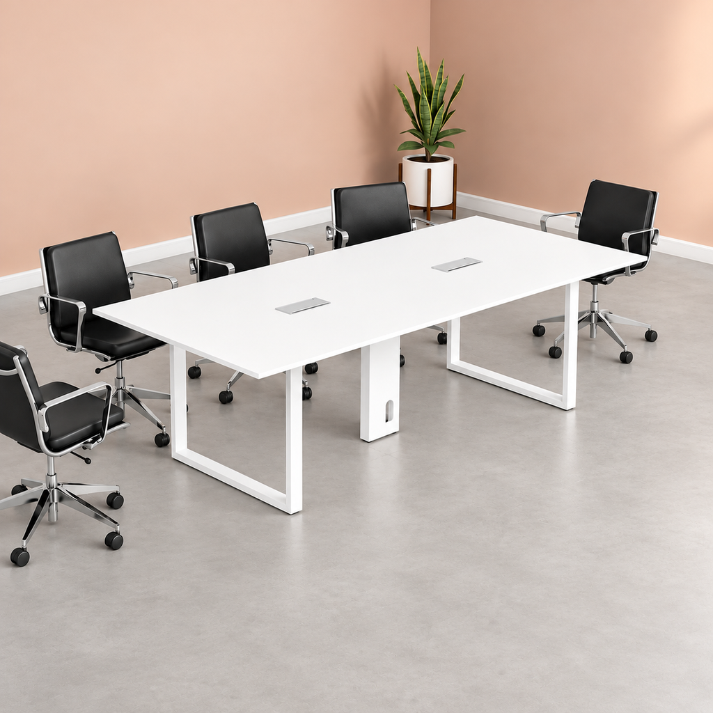 [OTO-MT-1810-WL-WT] Opera meeting table (أبيض, 1800)