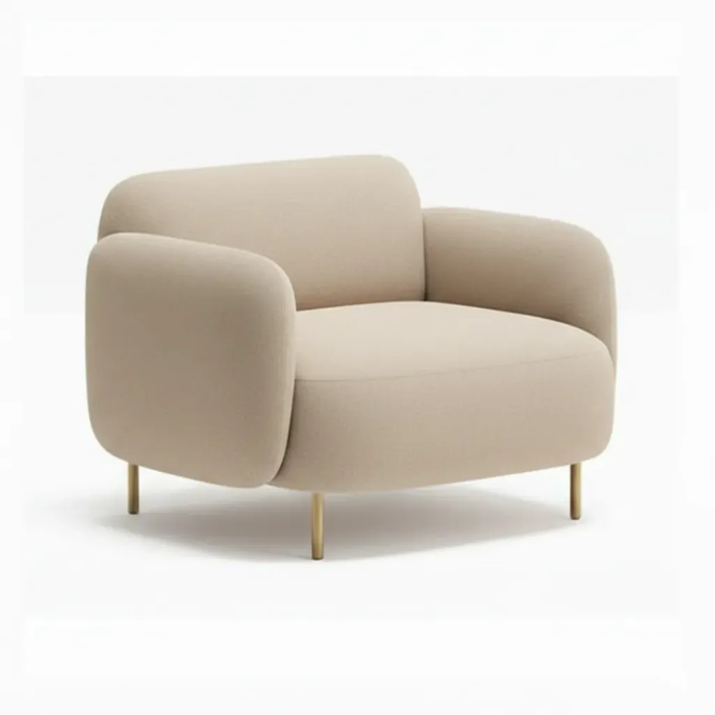 [CANTARA-1S] Kanta sofa (Single Seater)