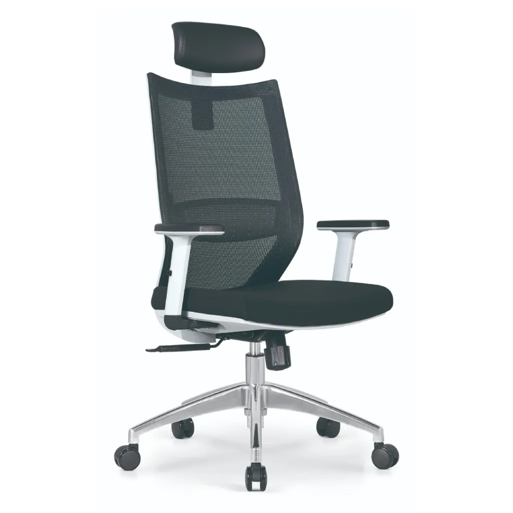 [SZ-HY-718A-BS] Nol high back chair (White)