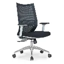 Nol mid back chair (White)