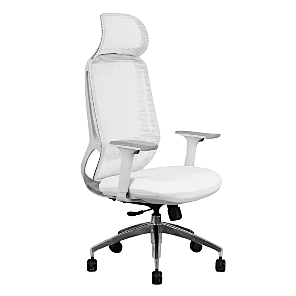 Raven high back chair (White)