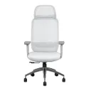 Raven high back chair (White)