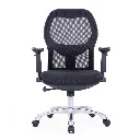 Fritz mid back chair-black