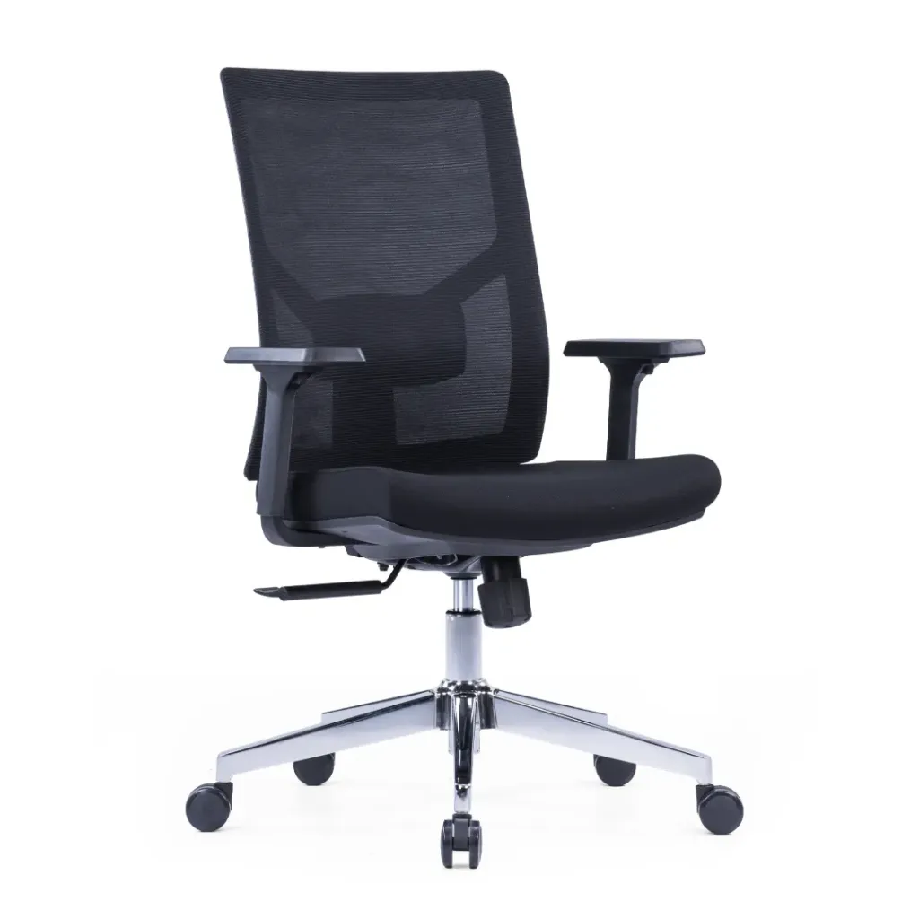Precani mid back chair (Black)