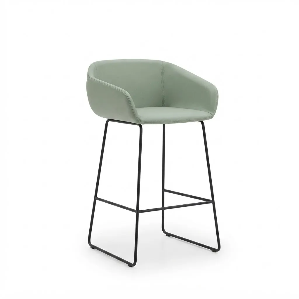 Cresent bar stool