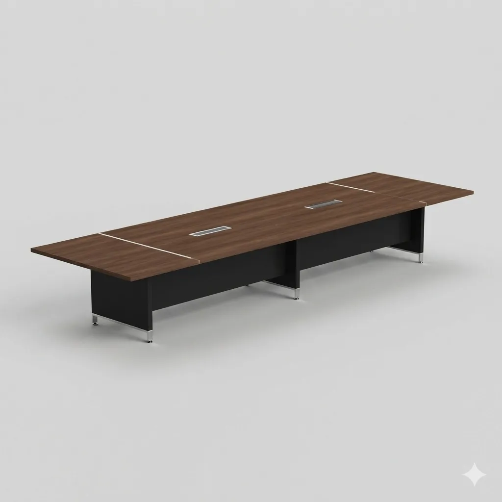 [AU-MT-6414-WT] Aura meeting table (6400)