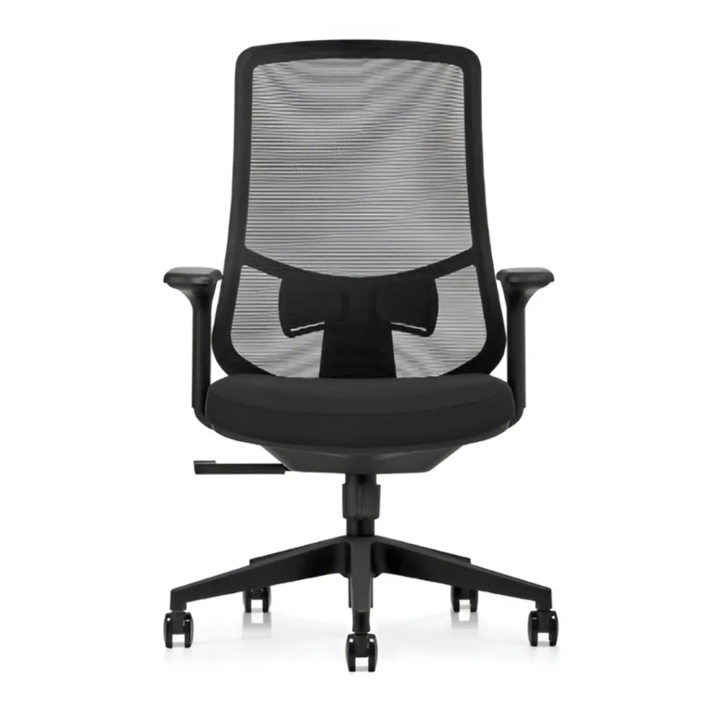 [WENDY-MB–830B] Winona mid back chair (Black)