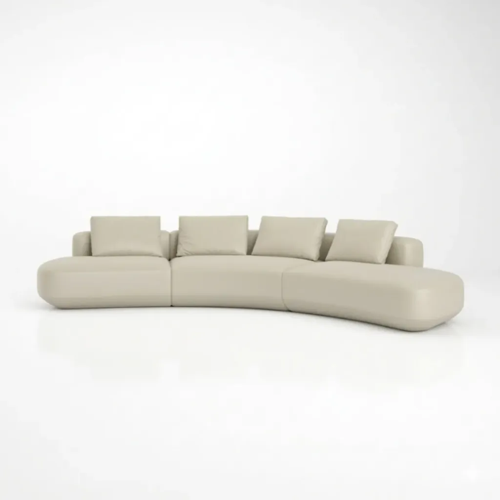 Alea curved Modular sofa