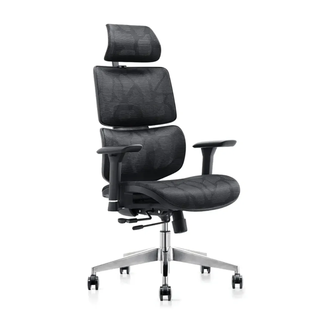 Solis high back chair (Black)