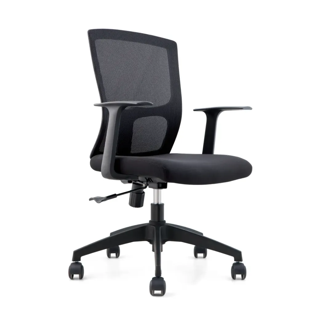 [SZ-CH-183B] Homme mid back chair (Black)