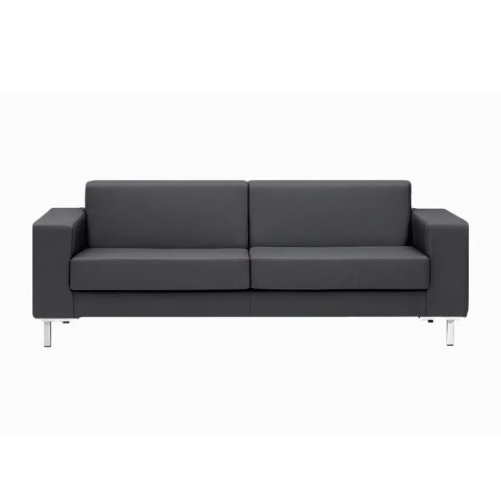 [JANNIS-2S-BL] Yaris two seater sofa (Black)
