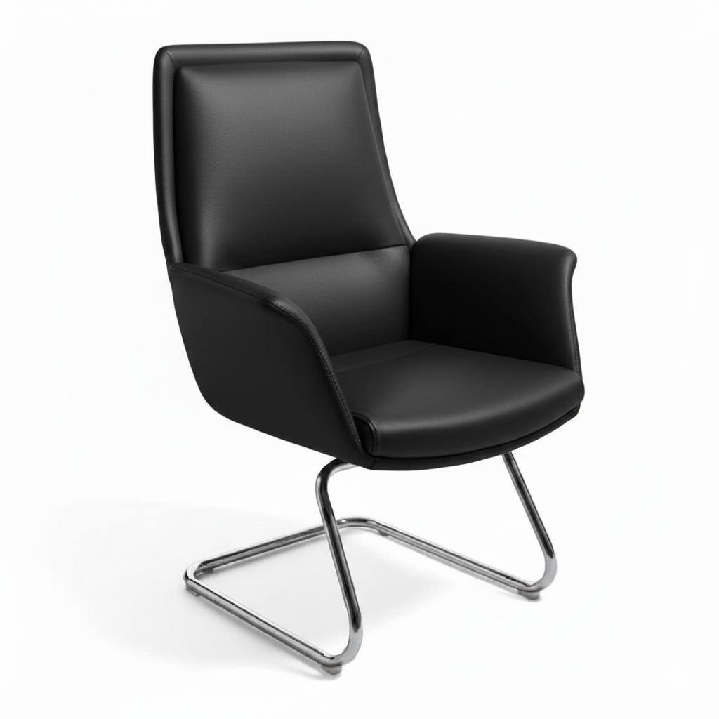 [NEXUS-V-BK] Nexus visitor chair (Black)