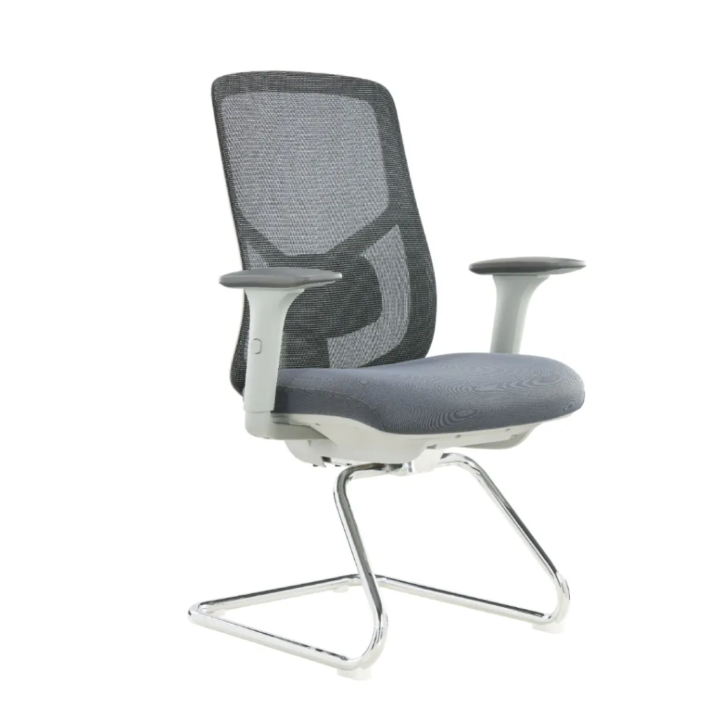 [SZ-CH-523C-HS] Luxe visitor chair (Grey)